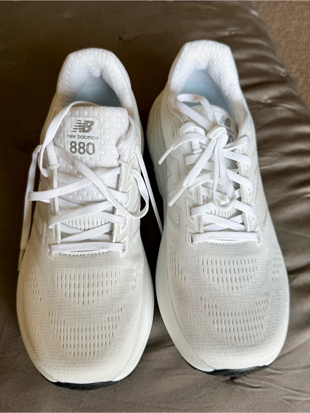 New Balance 880 White Athletic Sneakers